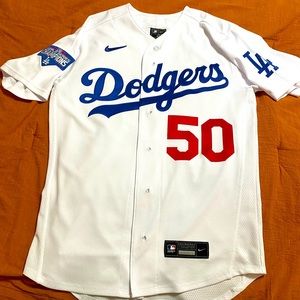 2020 Mookie Betts World Series Championship Jersey